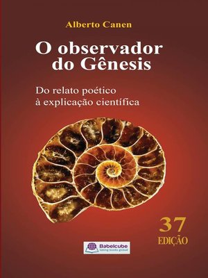 cover image of O observador do Gênesis